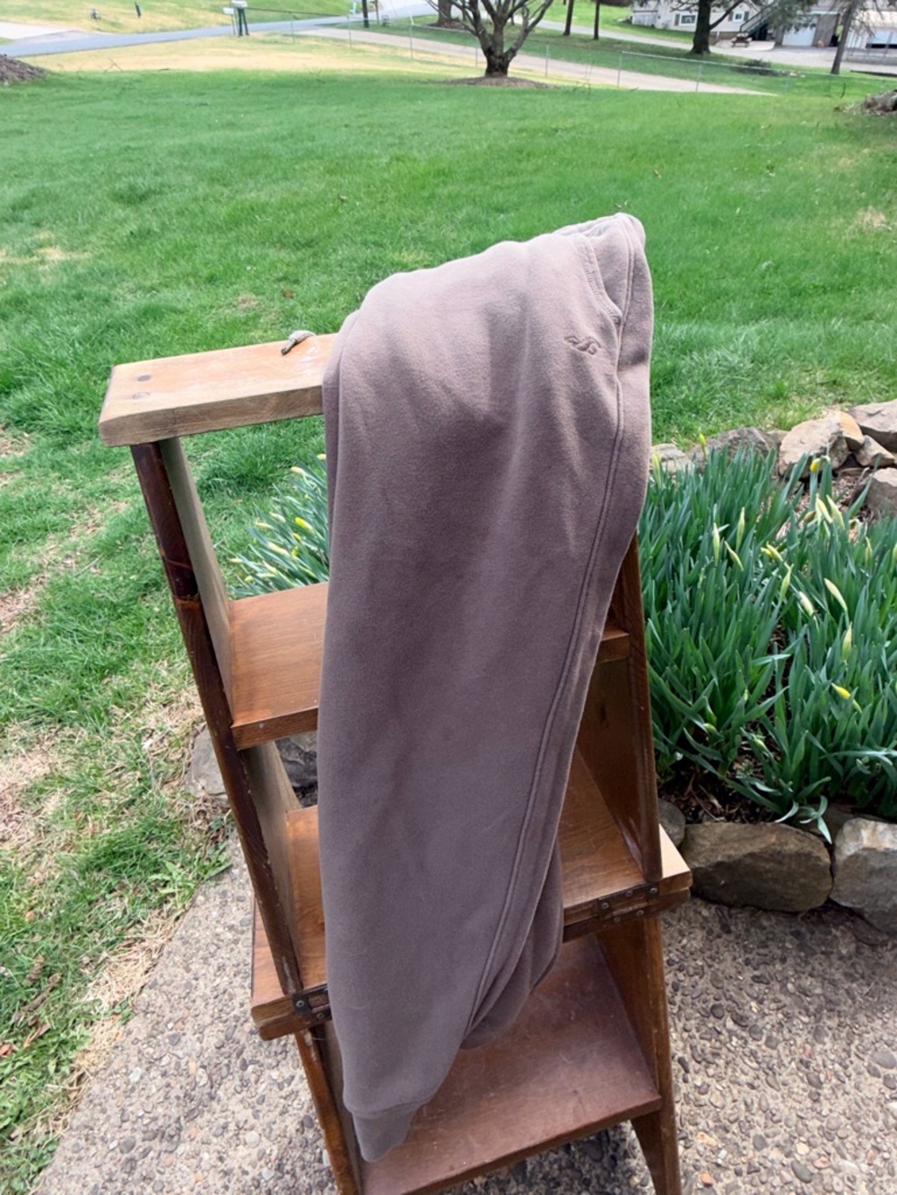 Hollister Brown Fleece Sweatpants